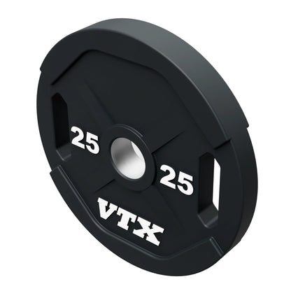 Troy VTX GO-VU Urethane Encased Olympic Grip Plate Sets