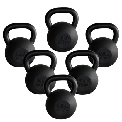 Troy Barbell VTX KB-G2 Cast Iron Kettlebell Package - 5 to 100LB set.