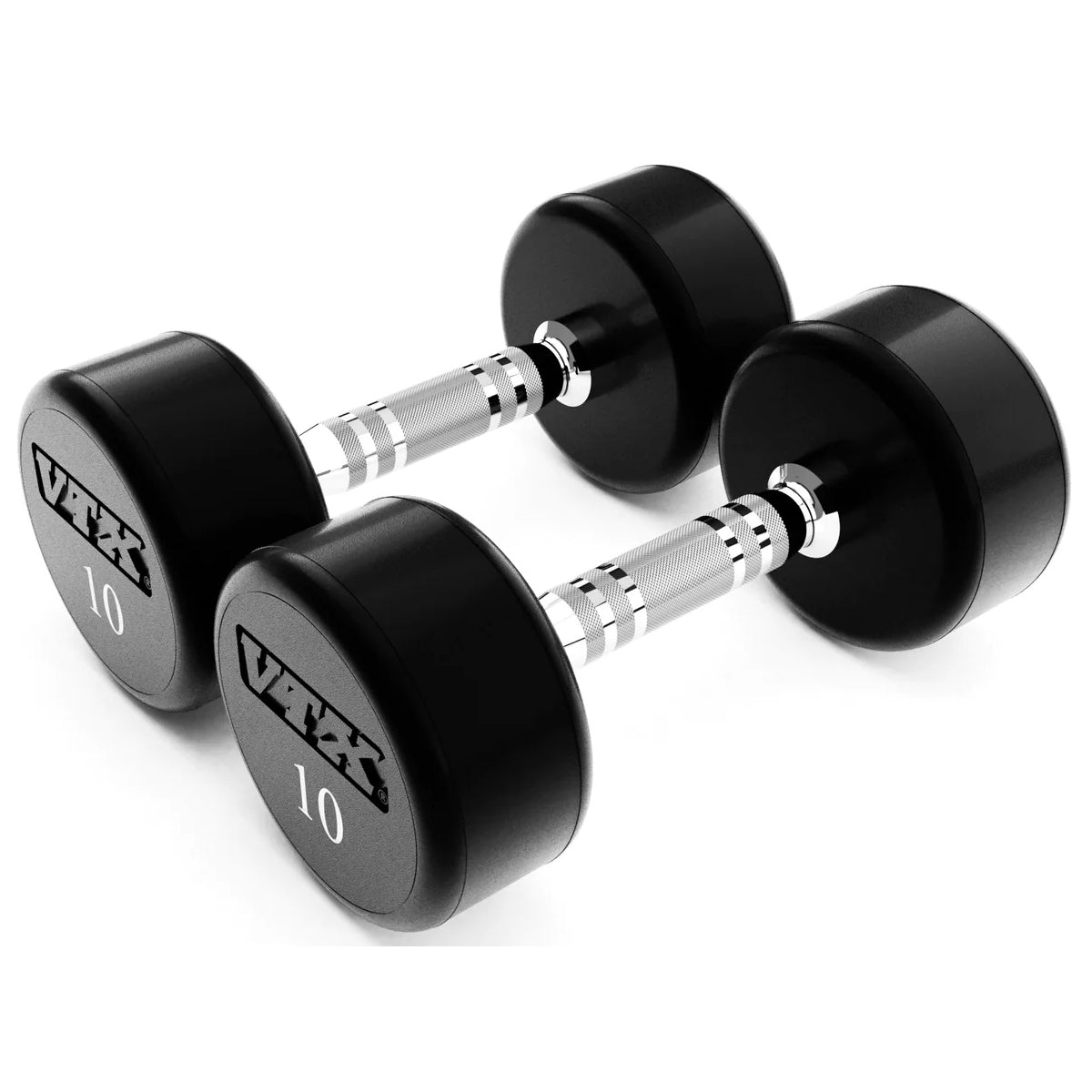Troy Barbell VTX XD-010U Urethane 10lb Dumbbell pair.