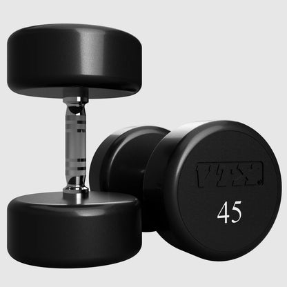 Troy Barbell VTX XD-045U Urethane 45lb Dumbbell pair.