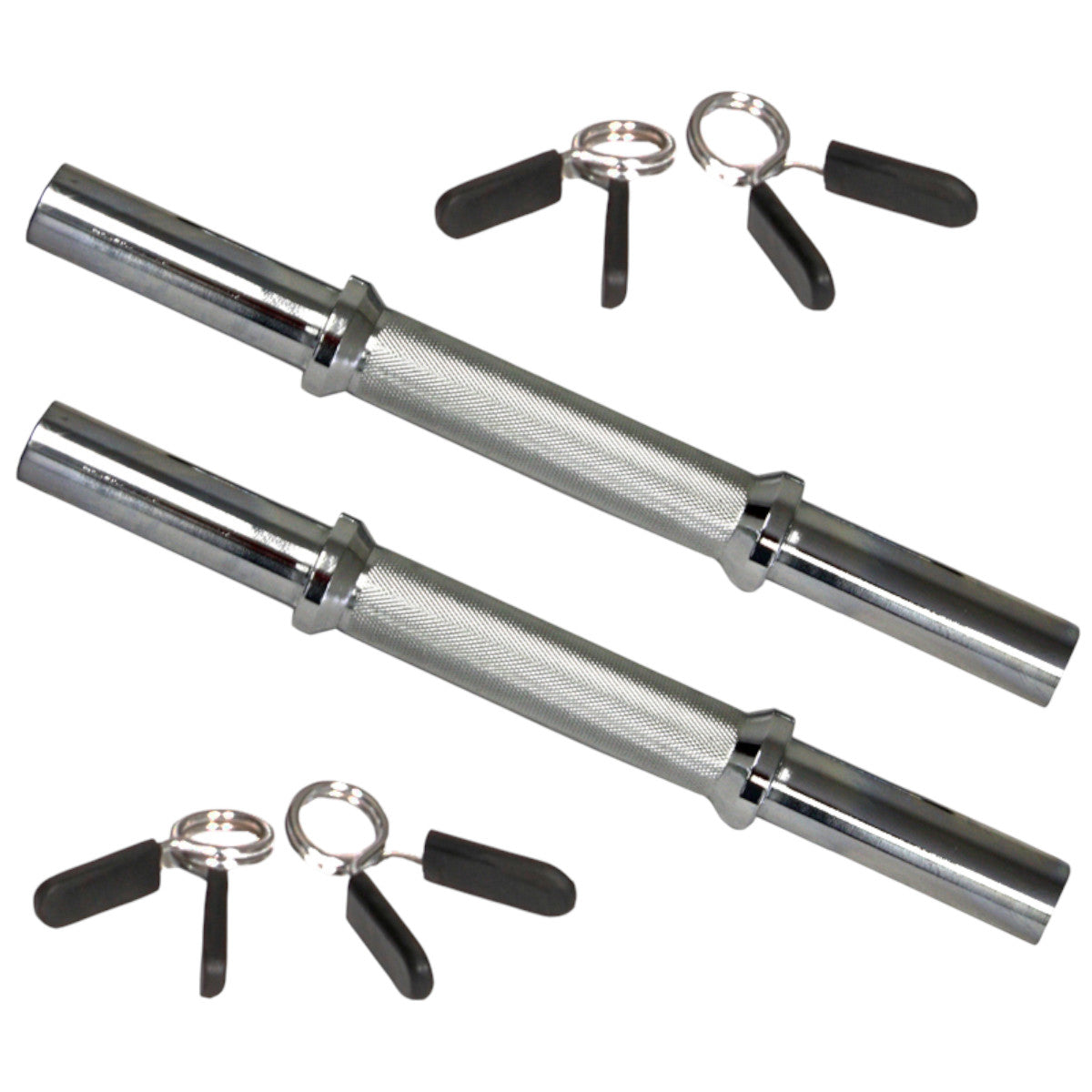 Troy Barbell USA Sports Regular Dumbbell Handles GRD-14 with Collars.