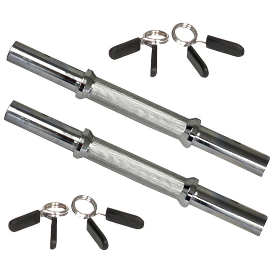 Troy Barbell USA Sports Regular Dumbbell Handles GRD-14 with Collars.