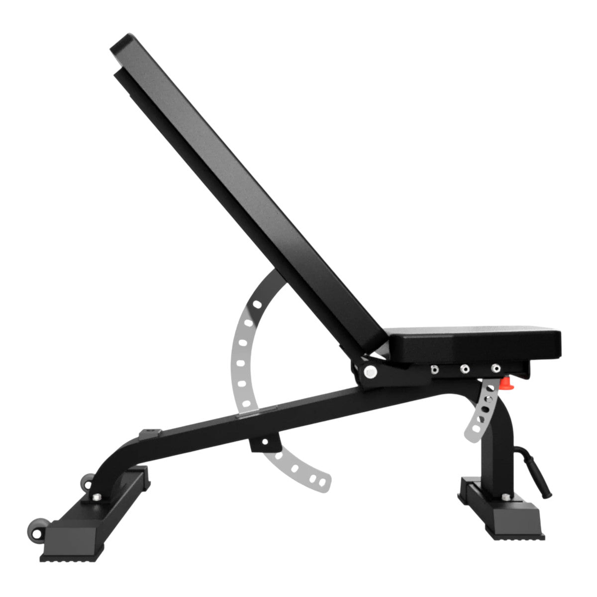 Troy Barbell GTBH-FID Adjustable Weight Bench Incline position.