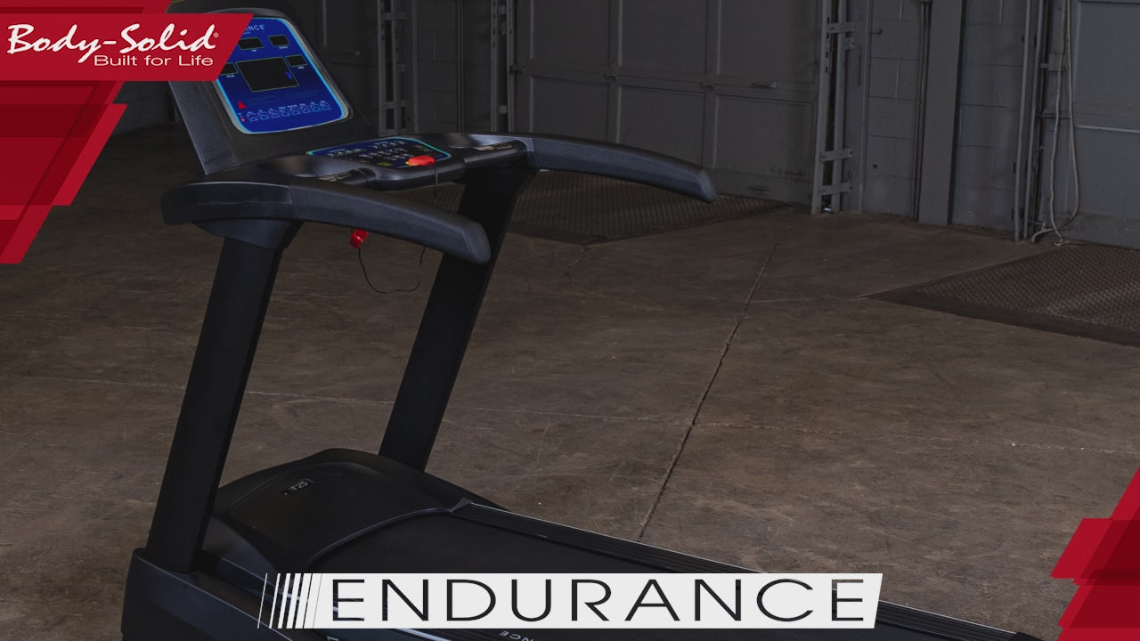 Body-Solid Endurance T25 Folding Treadmill Video