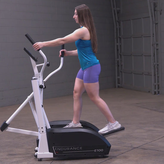 Body-Solid Endurance E100 Center Drive Elliptical Trainer video