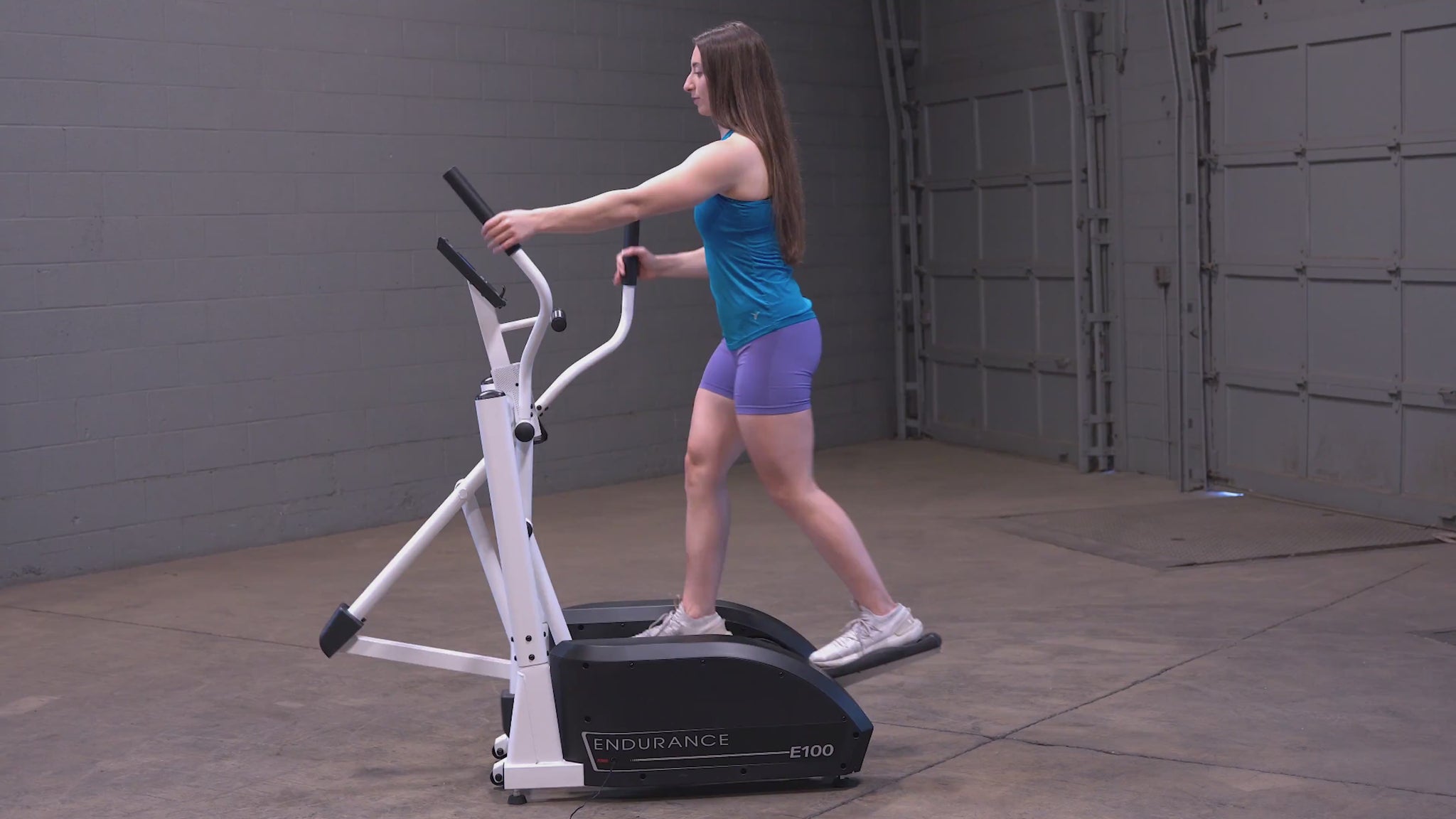 Body-Solid Endurance E100 Center Drive Elliptical Trainer video