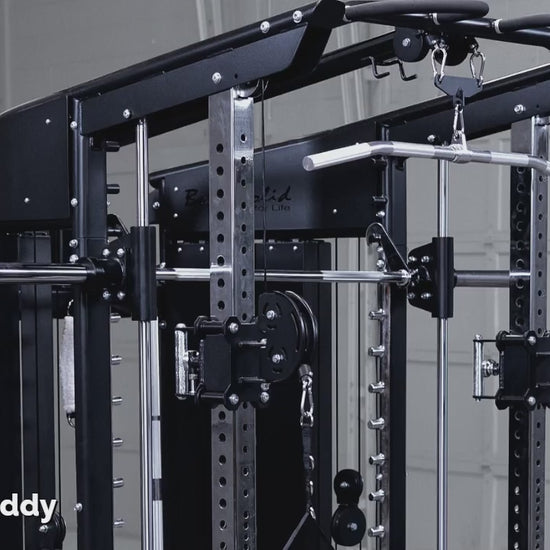 Body-Solid GFSR100 All-in-One Smith Machine / Functional Trainer Video