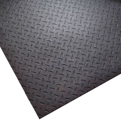 SuperMats 4 x 6 Rubber Gym Mats Made in USA on white background