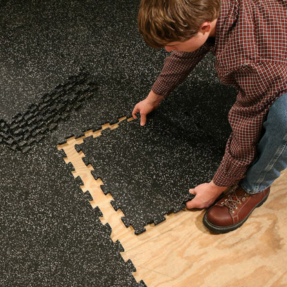 SuperMats SuperLock Flooring installation